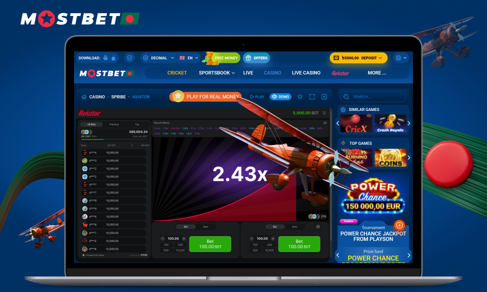 mostbet aviator bangladesh